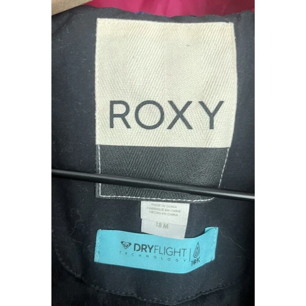 Roxy Dryflight 10K Toddler Girl’s 18 Month Floral One Piece Snowsuit